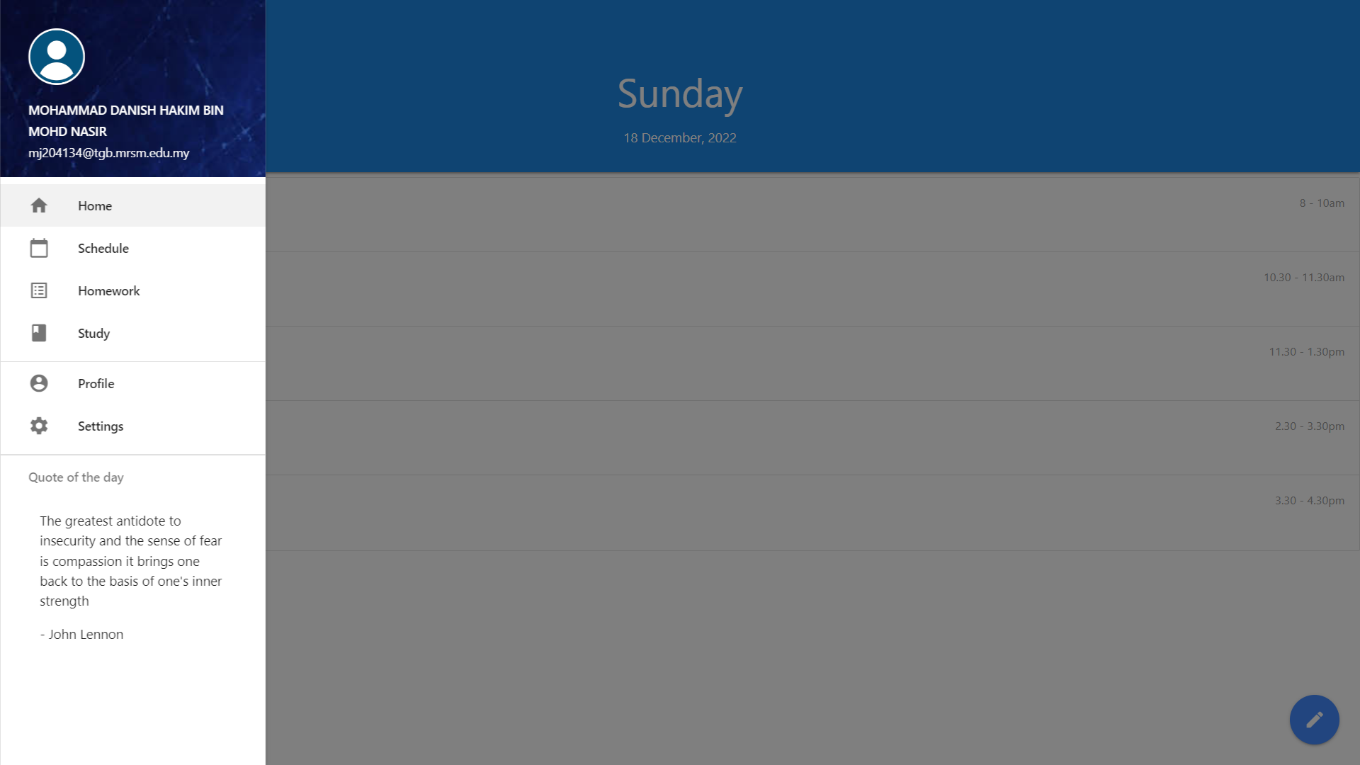 Student Planner